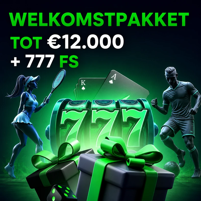 Mega Bet welkomstpakket tot 12.000 euro plus 777 free spins
